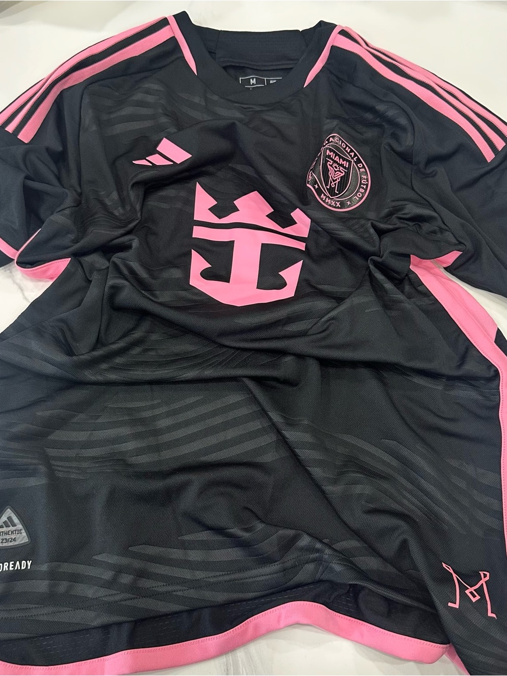 Adidas Inter Miami Messi 10 black soccer jersey